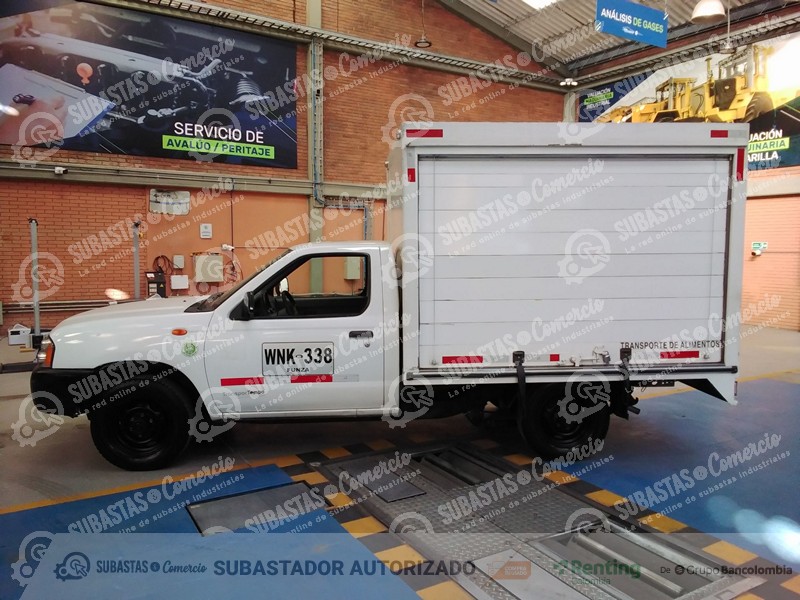 36-R-47 Nissan Np300 Frontier 2.4 Gasolina 4x2 Chasis (Mex) Gnv Mod.2016 WNK338